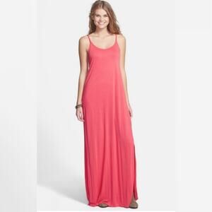 Rip Curl Coral Go Wild Maxi Dress SZ XS